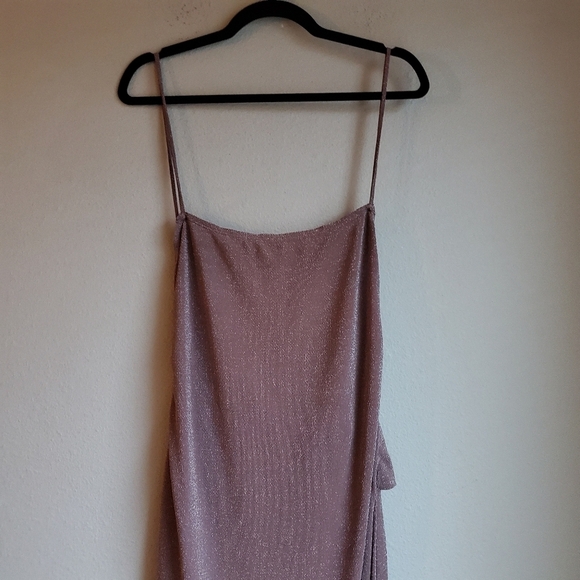 Reformation Breslin in Latte Sparkle size XL NWT - Picture 6 of 9